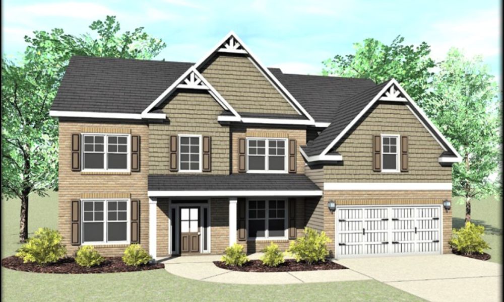 New construction Single-Family house Barrington, 100 Osier Drive, Mcdonough, GA 30252 - photo