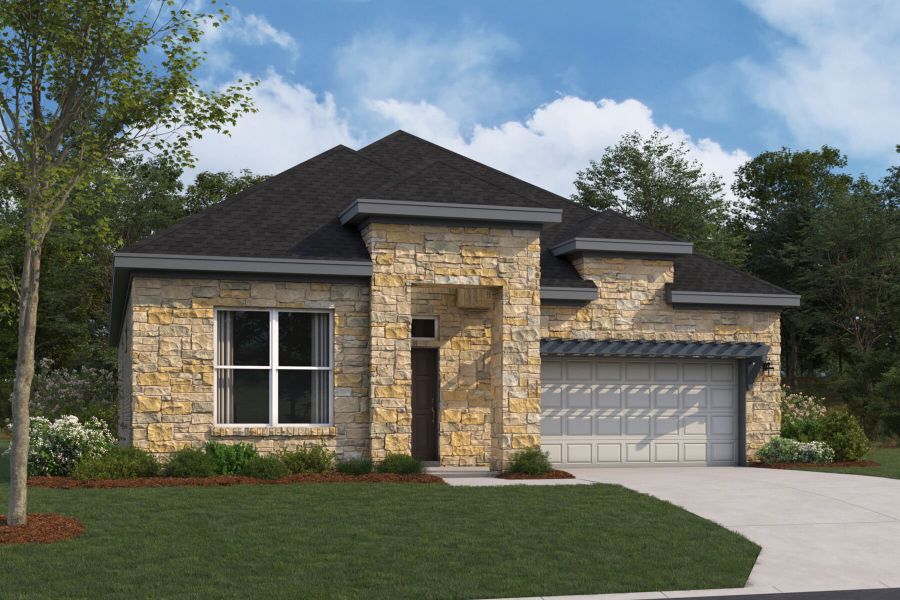 New construction Single-Family house Zilker II, 1403 North Roger Hanks Parkway, Dripping Springs, TX 78620 - photo