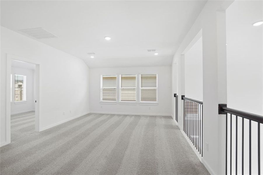 *REPRESENTATIONAL PHOTO*Spacious View of the Gameroom With Open Railings