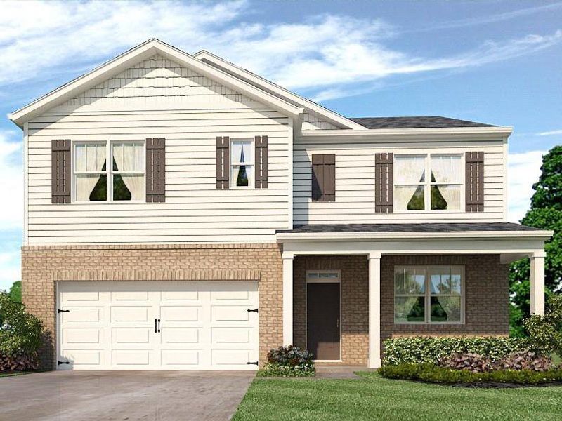 New construction Single-Family house 8280 Middlebrook Drive, Fairburn, GA 30213 - photo