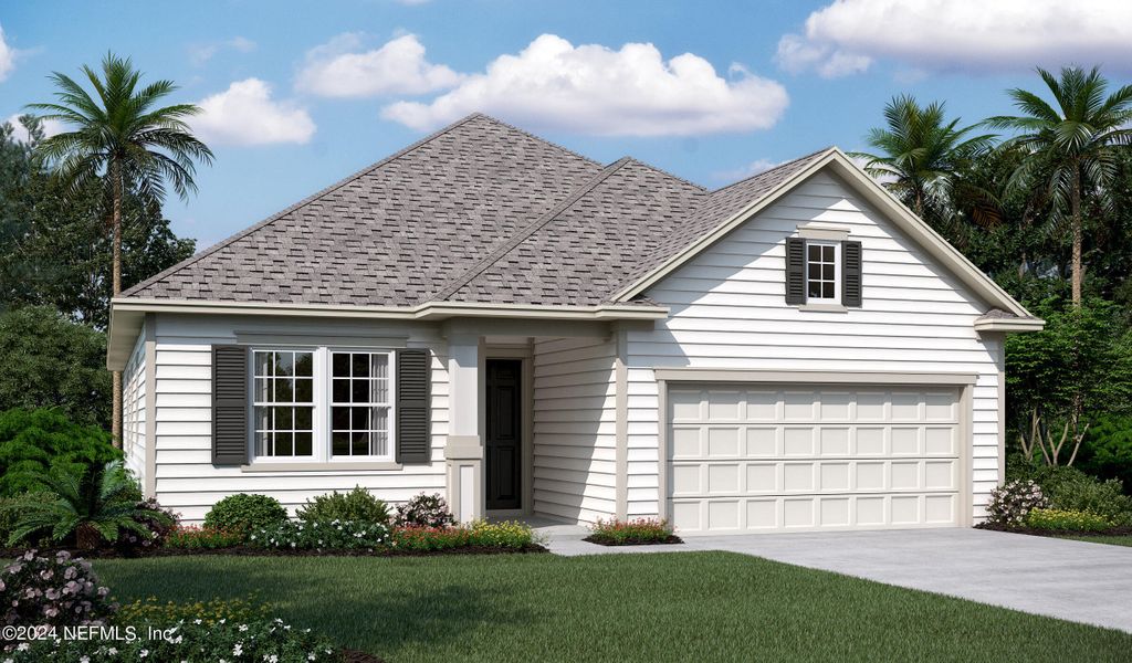 New construction Single-Family house 450 Goldenrod Drive, Saint Augustine, FL 32092 Hawthorne- photo