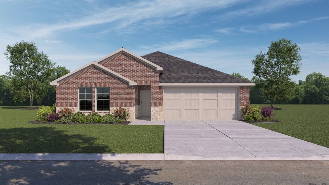 New construction Single-Family house H160 Brenham, 1303 Taggert Street, Royse City, TX 75189 - photo
