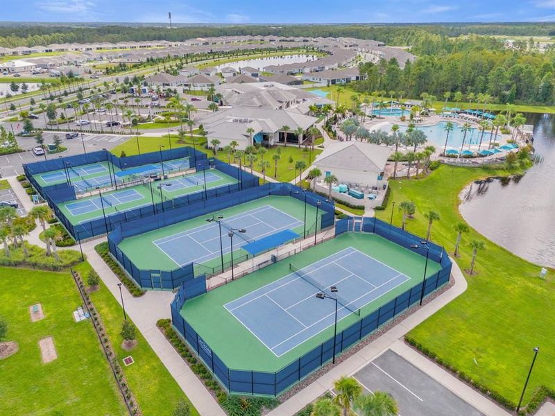 Aerial view of the amenities (Resort-style)