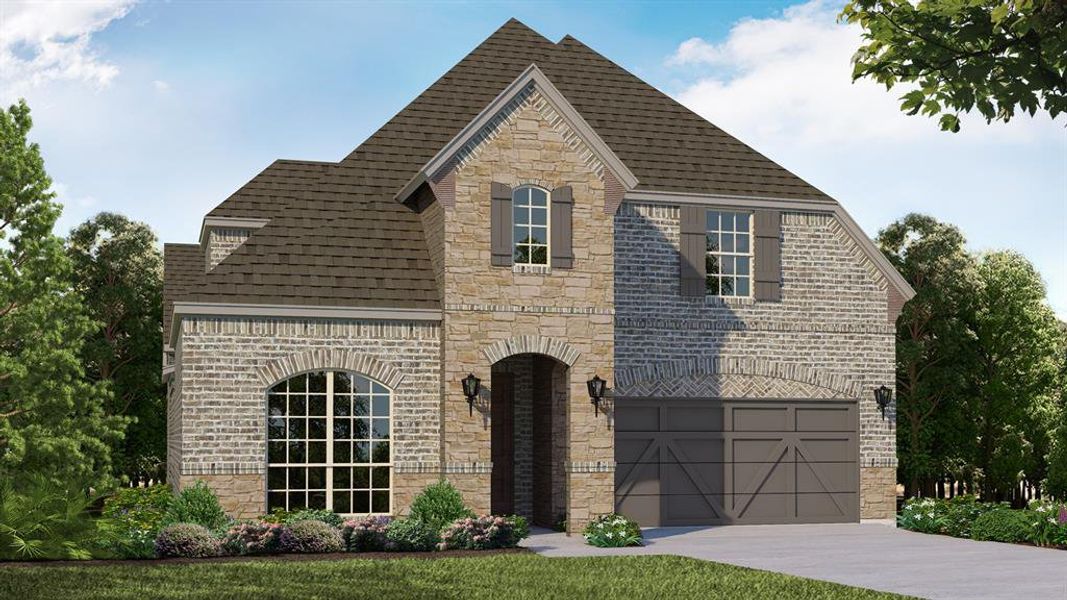 New construction Single-Family house 3709 Damsel Mackenzie, Lewisville, TX 75056 Plan 1195- photo