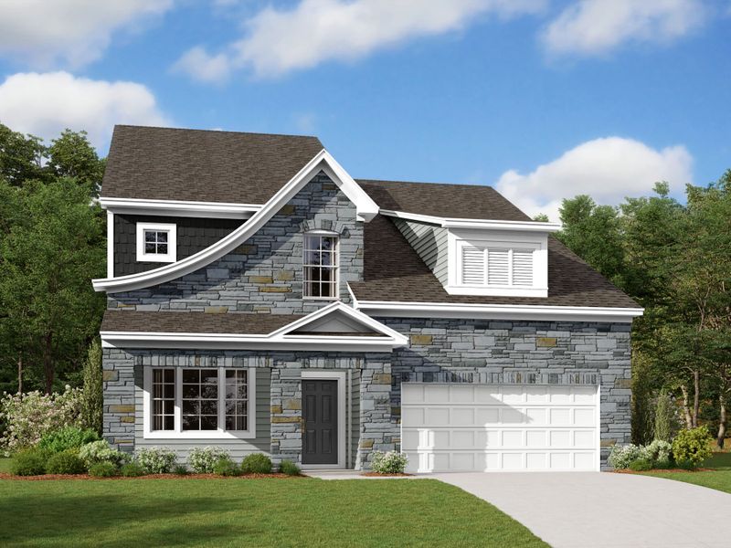 New construction Single-Family house 11132 Lochmere Road, Charlotte, NC 28278 Blair- photo