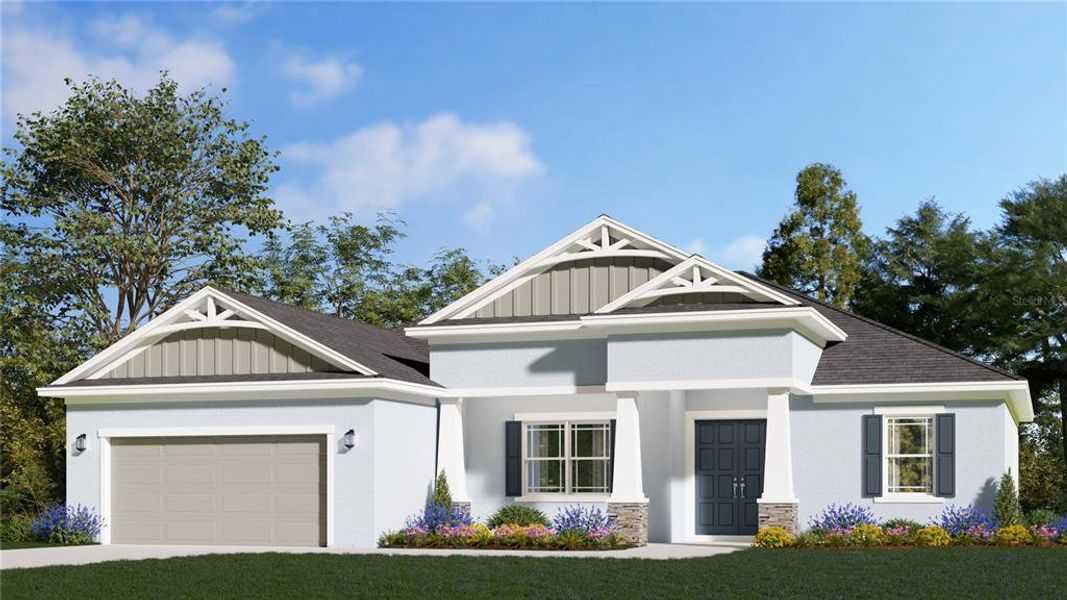 New construction Single-Family house 26707 Green Willow Run, Wesley Chapel, FL 33544 - photo