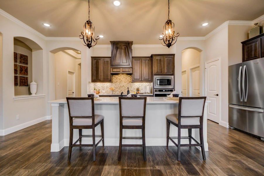 Kitchen | Concept 2622 at Redden Farms - Signature Series in Midlothian, TX by Landsea Homes