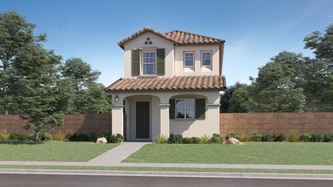 New construction Single-Family house Lucia Plan 2019, 8333 E. Petra Ave., Mesa, AZ 85212 - photo