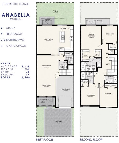 New construction Townhouse house Anabella, Southwest 136th Street, Miami, FL 33196 - photo
