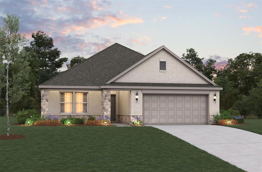 Beazer Homes Brookville Brooks plan