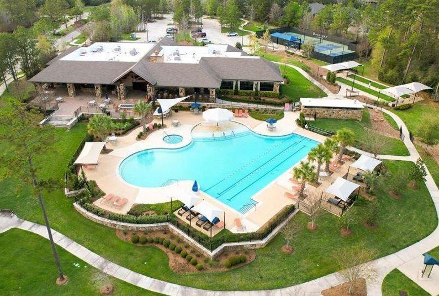 The club includes access to a 24-hour Fitness Center, Spa w/massage & facial services, pool, pool bar/cabana, whirlpool, event hall with catering kitchen, flex room for games/cards, billiards/poker room, internet cafe, event lawn, outdoor firepit, outdoor grills, and more! Best value in the area!