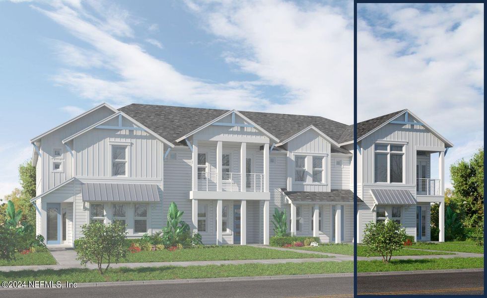 New construction Townhouse house 533 Crestview Drive, Ponte Vedra, FL 32081 - photo