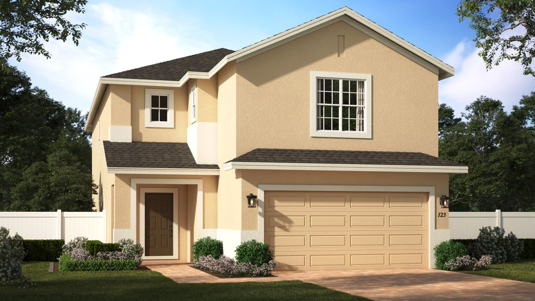 Waterlily | Elevation 2 | Florida | Landsea Homes