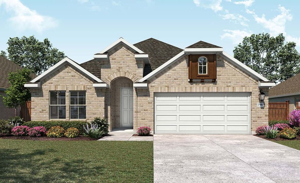 New construction Single-Family house Premier Series - Juniper, 12239 English Mist Drive, Houston, TX 77044 - photo