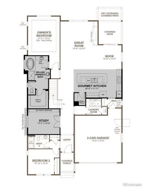 New construction Single-Family house 1180 Nathan Place, Erie, CO 80026 Avalon- photo