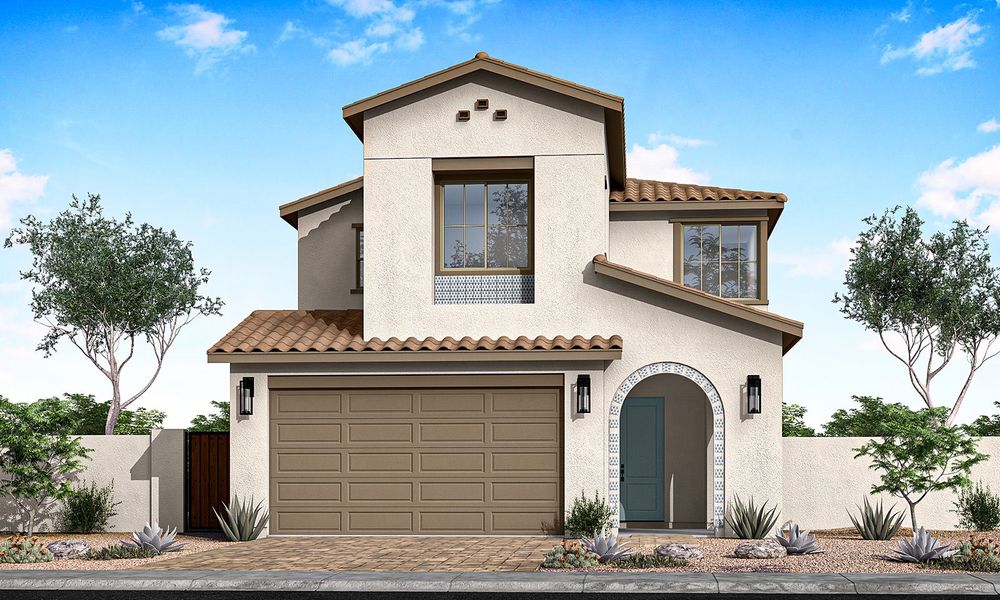 New construction Single-Family house Garden Plan 3002, 1506 East Coconino Way, Gilbert, AZ 85298 - photo