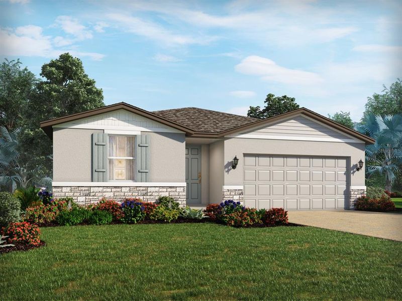 New construction Single-Family house 4645 Sidesaddle Trl, Saint Cloud, FL 34772 - photo