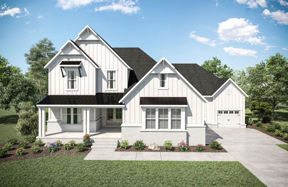 New construction Single-Family house Ballentine, 39 Streamside Drive, Angier, NC 27501 - photo