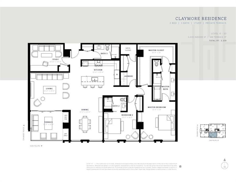 Claymore Floor Plan