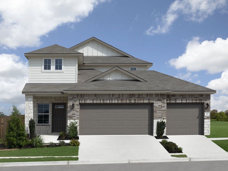 New construction Single-Family house The Olympic (380), 101 Dove Crest Lane, Liberty Hill, TX 78642 - photo