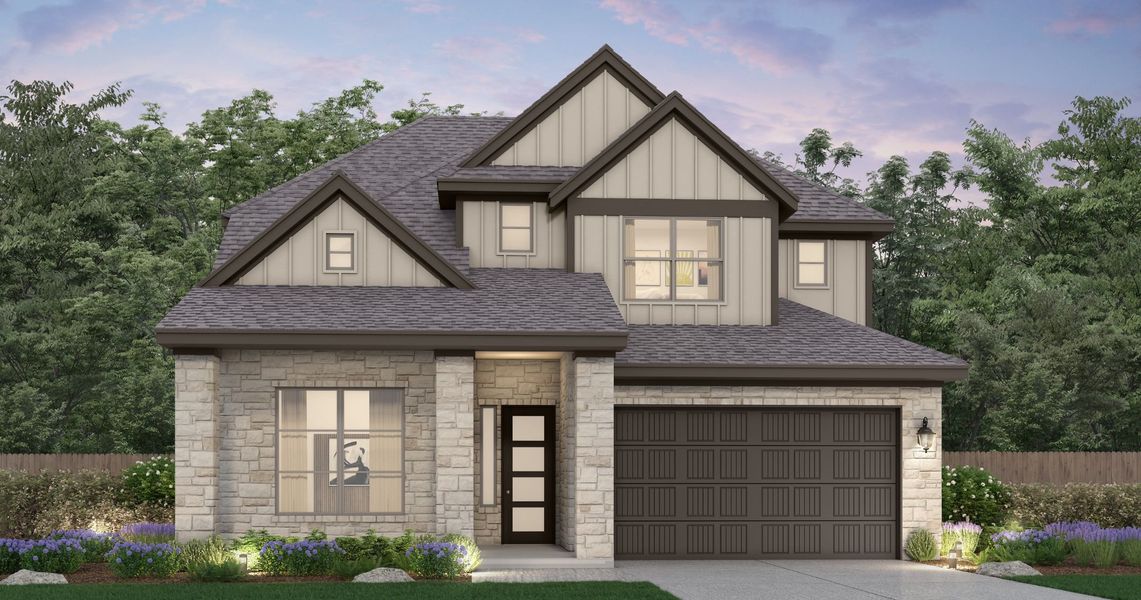 New construction Single-Family house Madeline, 546 Prickly Poppy Loop, Kyle, TX 78640 - photo