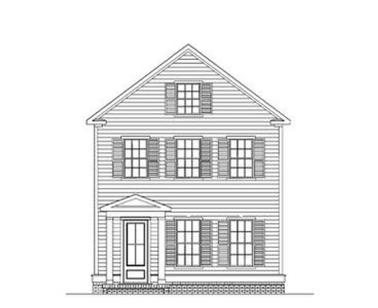 New construction Single-Family house Bowen / Cottage Series, 1009 Oak Bluff Avenue, Charleston, SC 29492 - photo