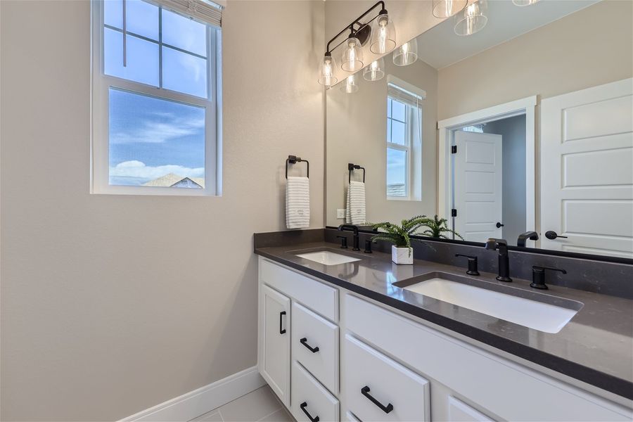 5450 Riverbend Secondary Bath at Barefoot Lakes in Firestone, CO