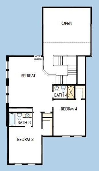 The success of a floor plan is the way you can move through it…You’ll be amazed at how well this home lives…We call it traffic patterns.