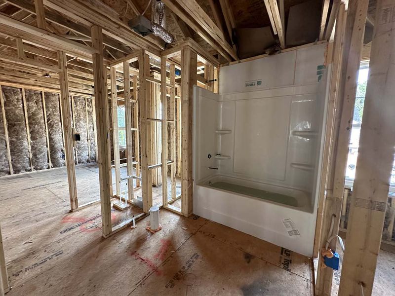 Bathroom Two Construction Progress