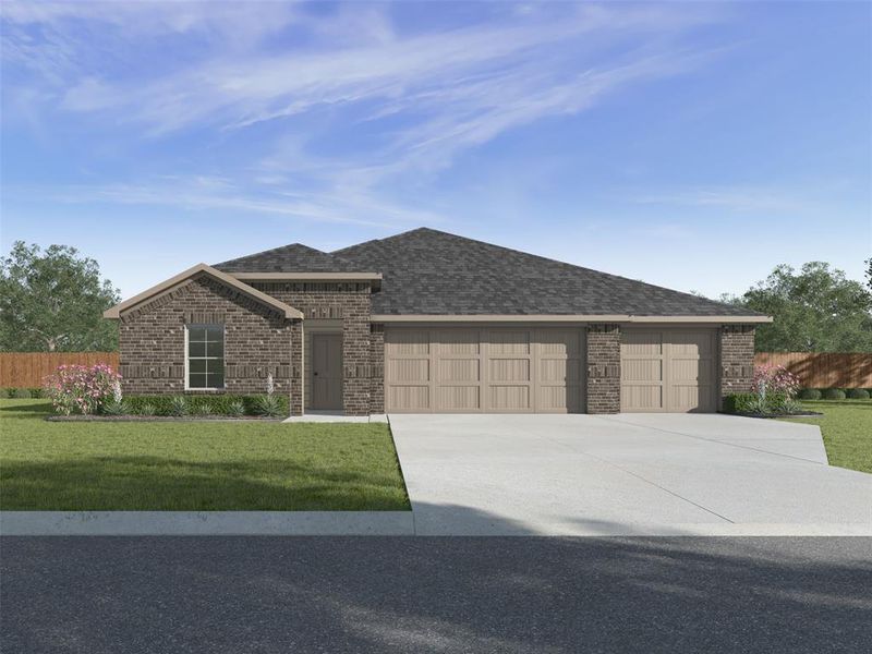 New construction Single-Family house 2930 Bur Landing Lane, Rosenberg, TX 77469 COURTLAND- photo
