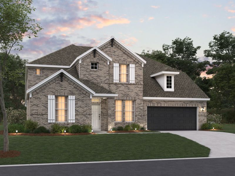 New construction Single-Family house Bachman - Classic Series, 1401 Snapdragon Court, Prosper, TX 75078 - photo