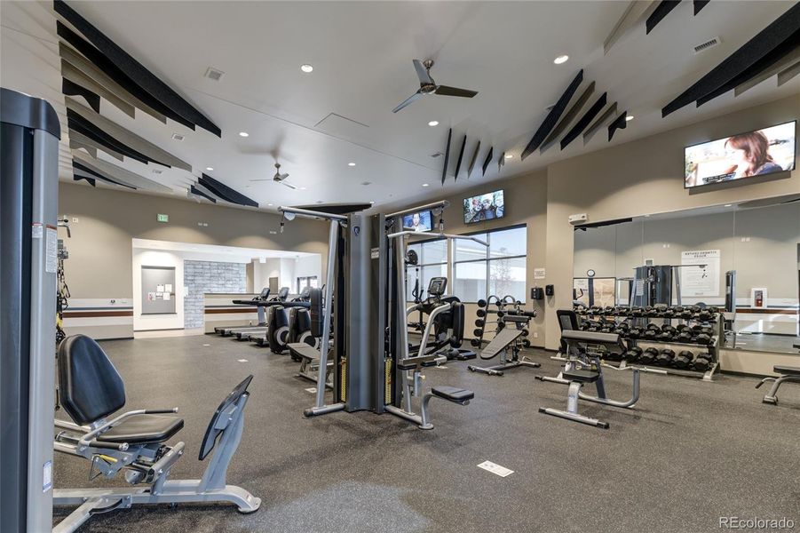 The Cove Fitness Room