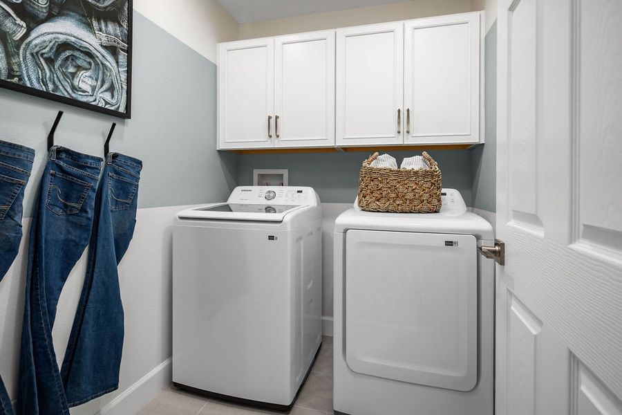 Laundry Room | Newcastle | Harrell Oaks in Orlando, FL | Landsea Homes