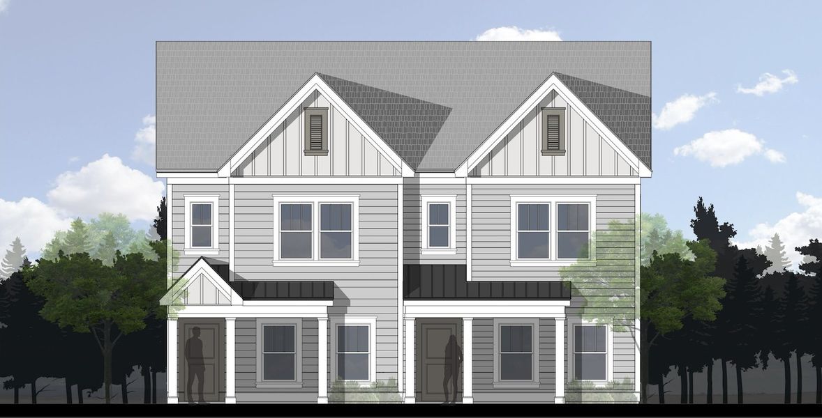 New construction Duplex house Duets, 2026 Matthews-Mint Hill Road, Matthews, NC 28105 - photo