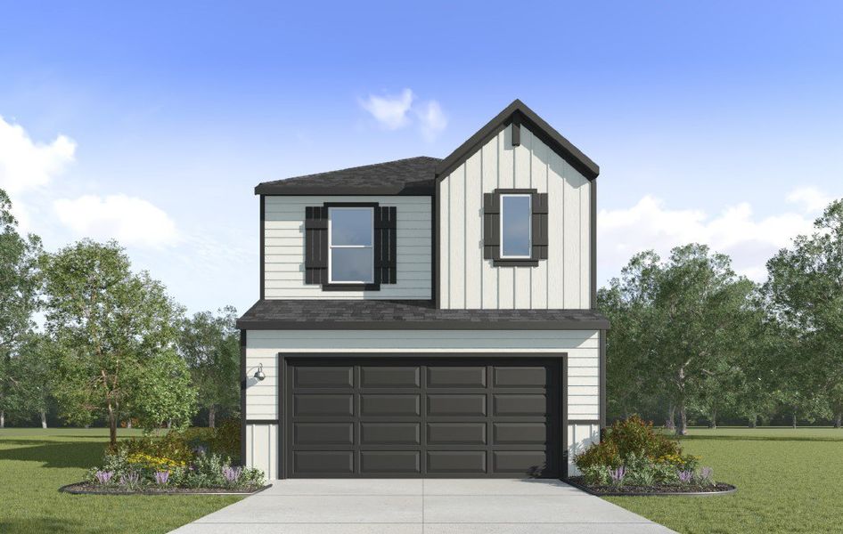 New construction Single-Family house 3022 Skyline Mesa Drive, Houston, TX 77047 Cypress- photo