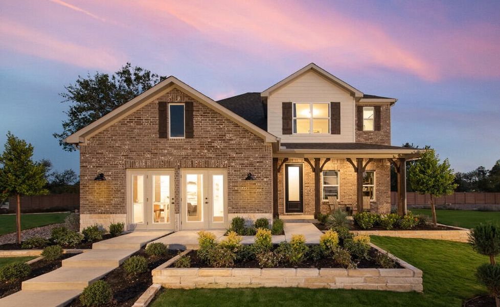 New construction Single-Family house Winchester, 119 Coleto Trail, Bastrop, TX 78602 - photo
