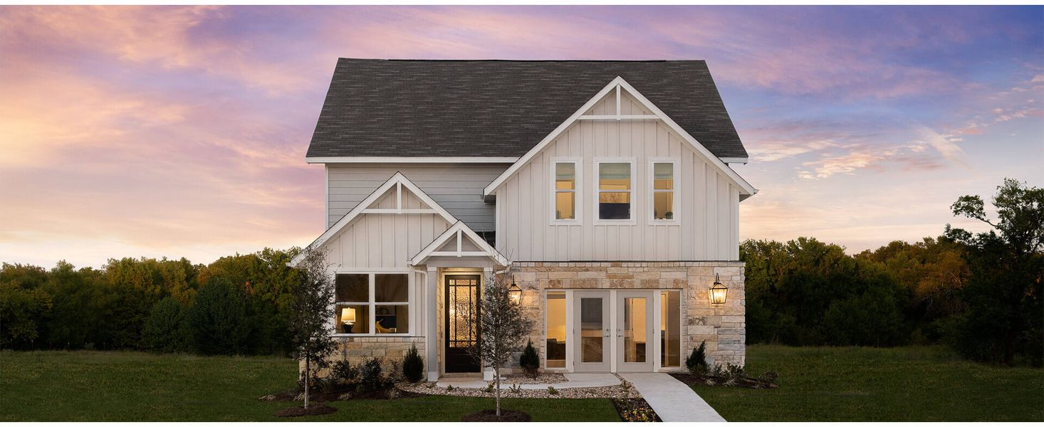 New construction Single-Family house Cassidy, 114 Kays Path, Georgetown, TX 78626 - photo