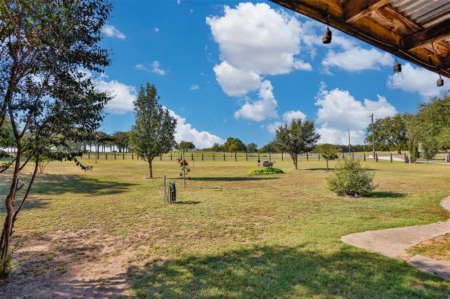 Right view of property coming in to the property