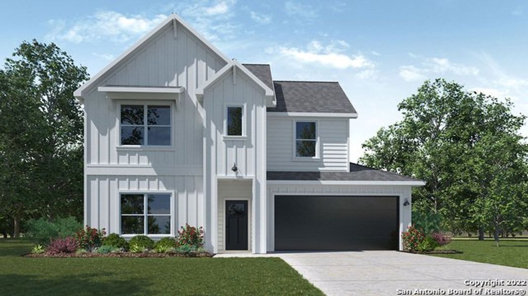 New construction Single-Family house 14118 Lavaca Springs, San Antonio, TX 78253 THE ROSEMONT- photo