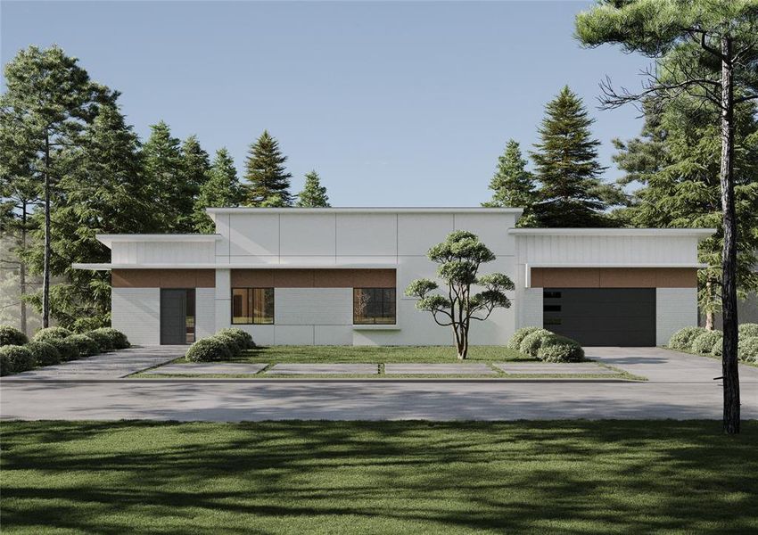 Front of house proposed rendering. Home under construction. Call now for additional details.