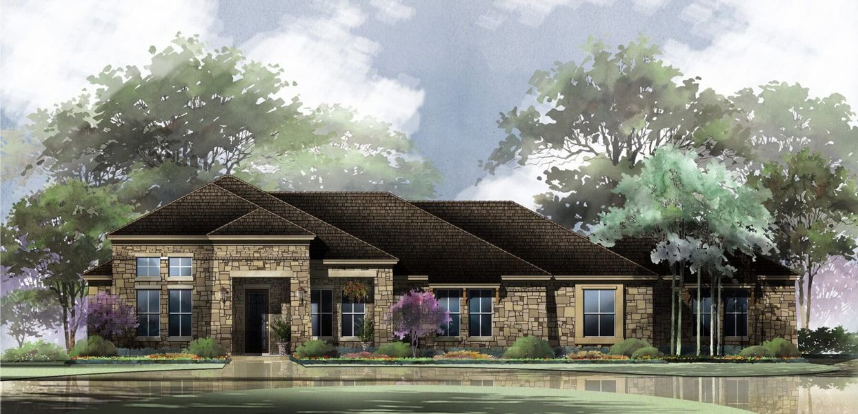 New construction Single-Family house Dijon, Blue Oak Pass, San Antonio, TX 78266 - photo