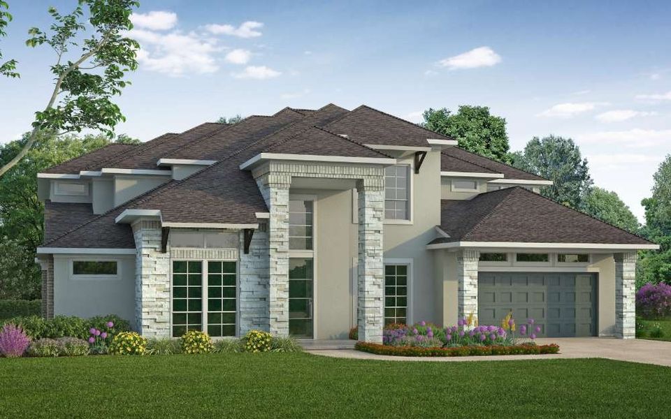 New construction Single-Family house Reagan 3903, 29627 Apple Glen Court, Fulshear, TX 77423 - photo