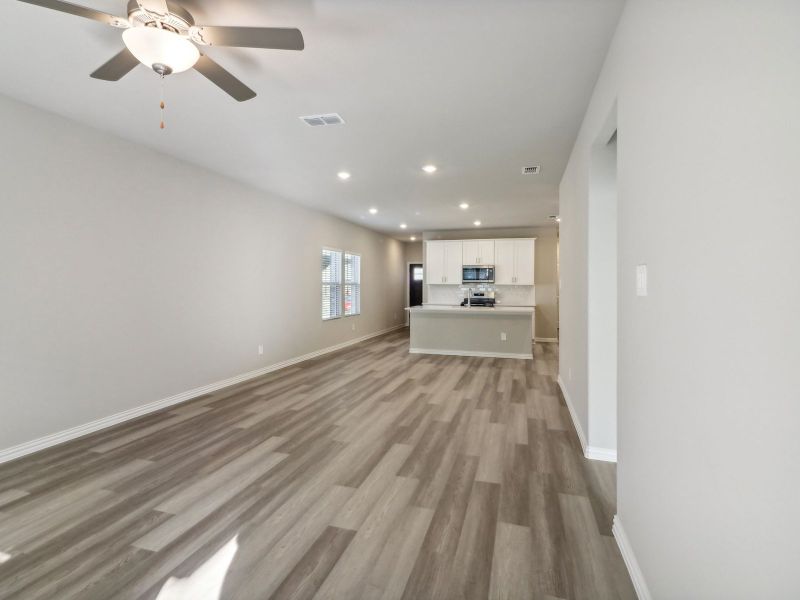 The Congaree floorplan with the Crisp 2 interior package.