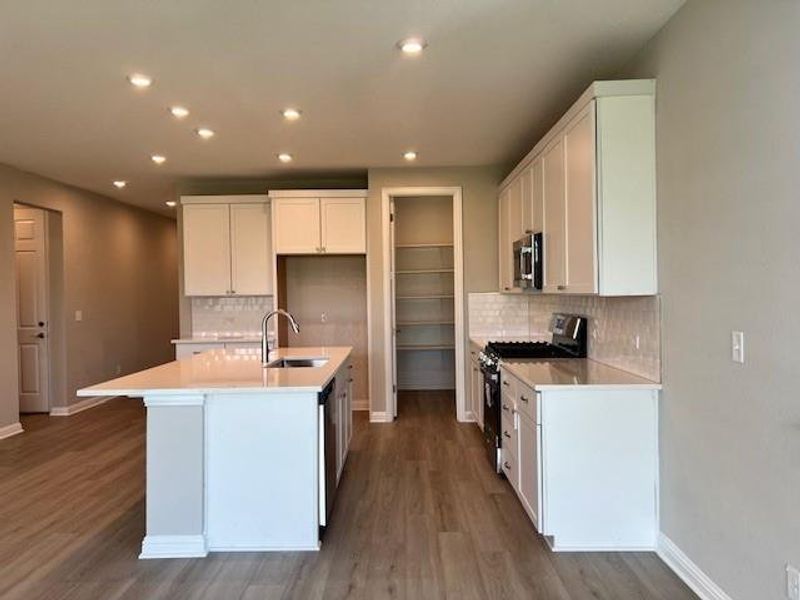 High Ceilings and Open Floorplan