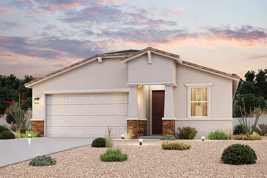 New construction Single-Family house Plan 21, 35320 W. Mallorca Ave, Maricopa, AZ 85138 - photo