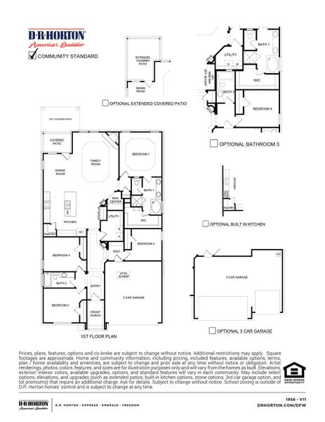 New construction Single-Family house 4142 Rim Trl, Forney, TX 75126 1956 Avery- photo