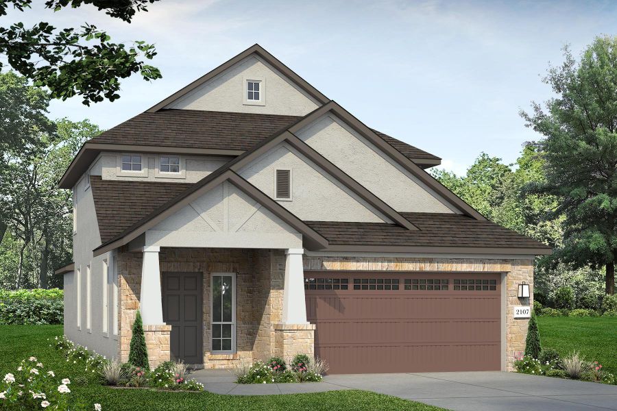 New construction Single-Family house Clear Creek 2107, 2605 Sam Bass Road, Round Rock, TX 78681 - photo