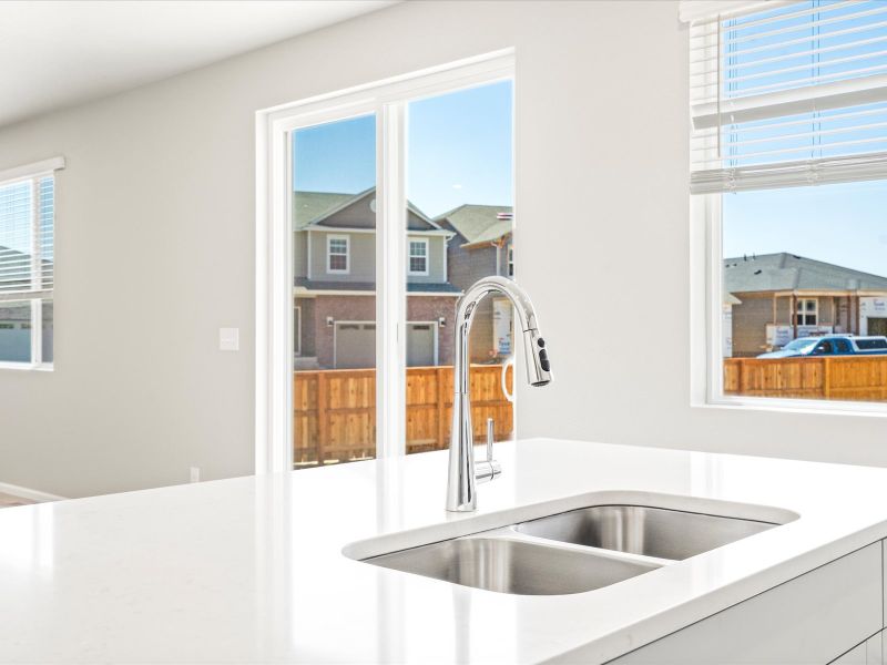 Waterton interior image at a Meritage Homes community in Brighton, CO.