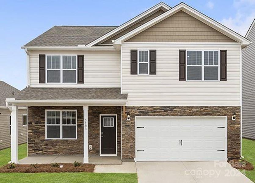 New construction Single-Family house 3845 Rosewood Drive, Mount Holly, NC 28120 - photo