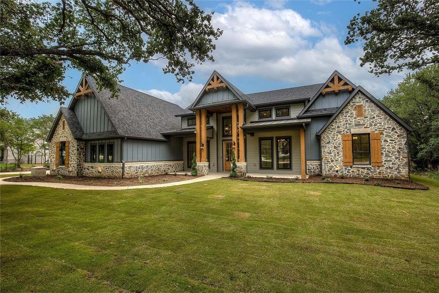 New construction Single-Family house 7774 Barber Ranch Road, Fort Worth, TX 76126 - photo